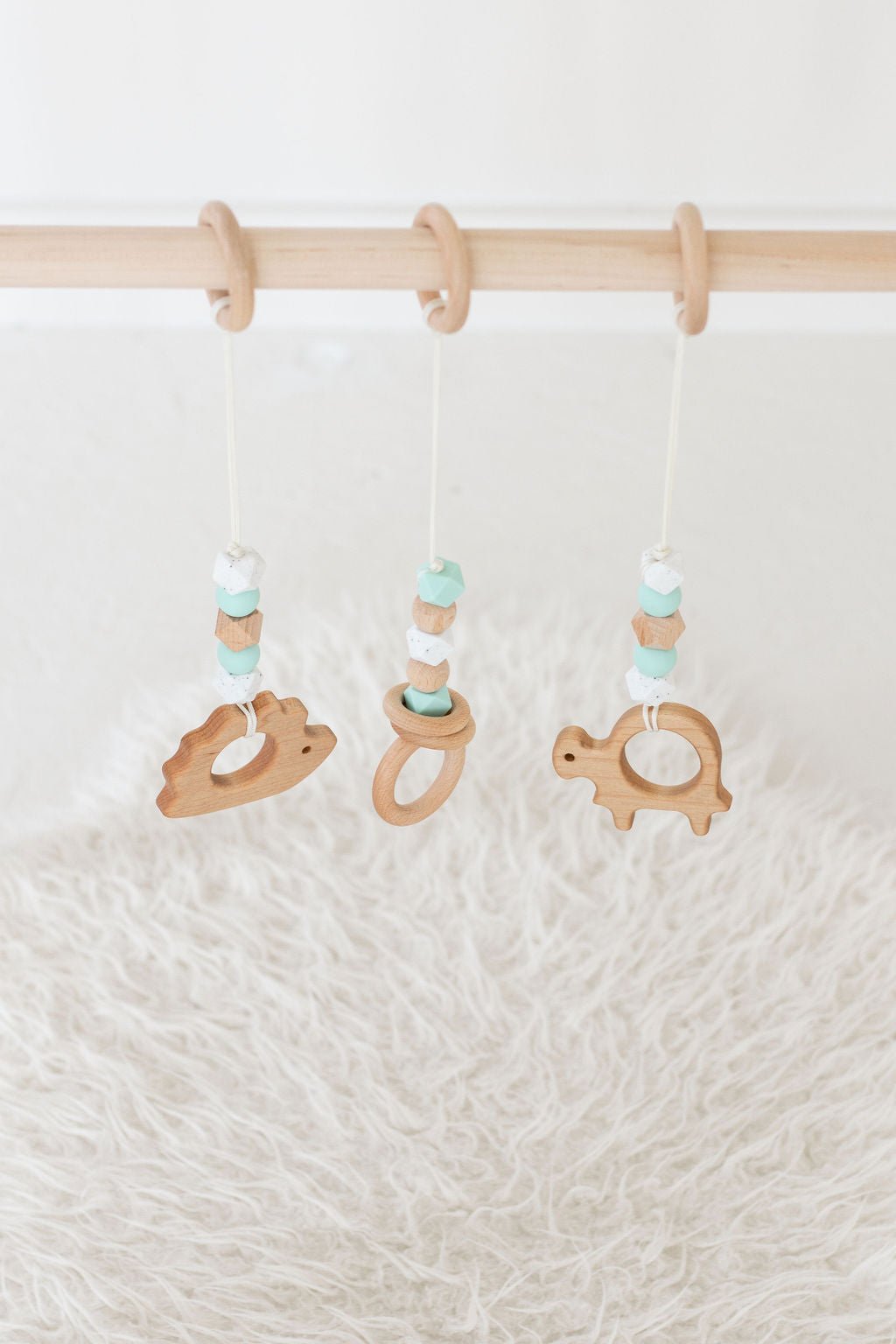 Mint Baby Play Gym | Wooden Activity Gym - Aware House