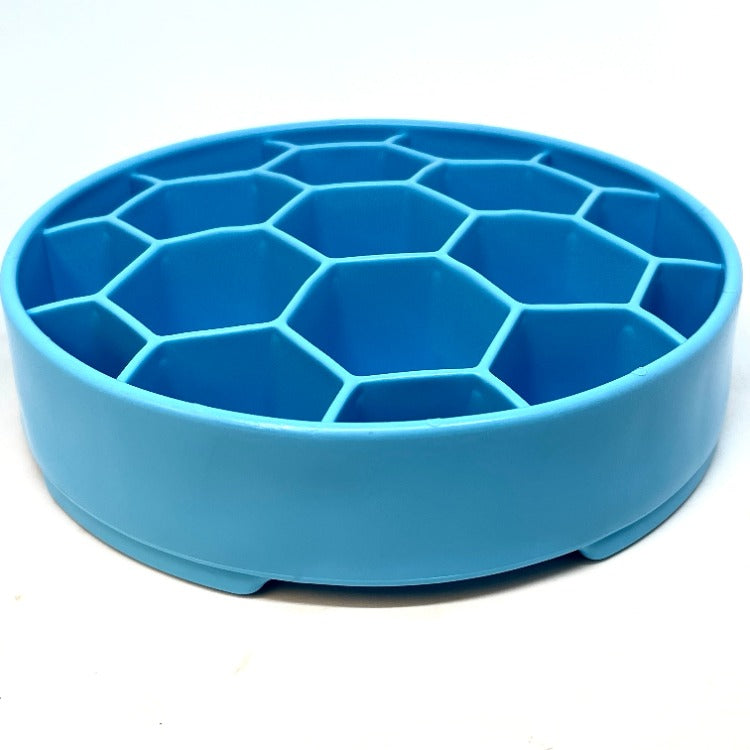 Honeycomb eBowl Deep Slow Feeder Dog Bowl-zoom-