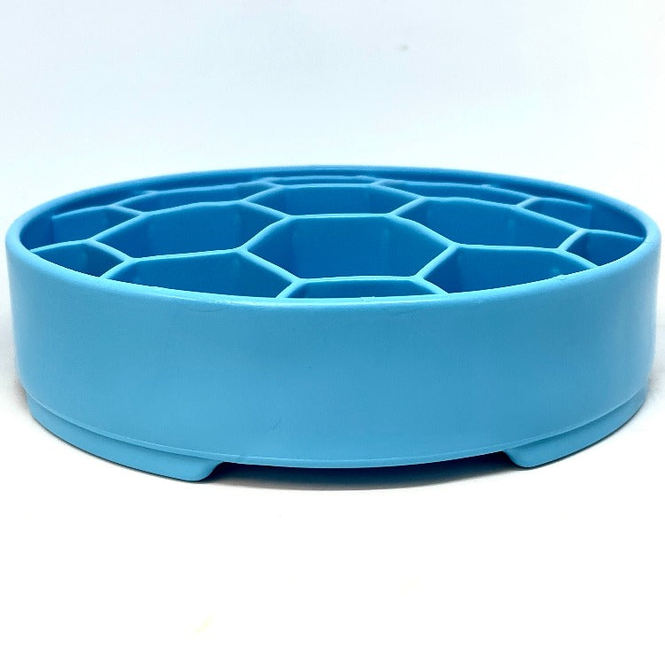Honeycomb eBowl Deep Slow Feeder Dog Bowl-zoom-