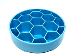 Honeycomb eBowl Deep Slow Feeder Dog Bowl - Aware House