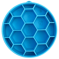 Honeycomb eBowl Deep Slow Feeder Dog Bowl - Aware House