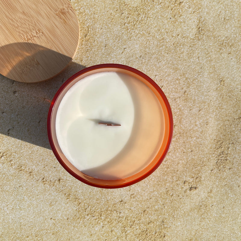 X-Large Tropical Melon Soy Candle-zoom-