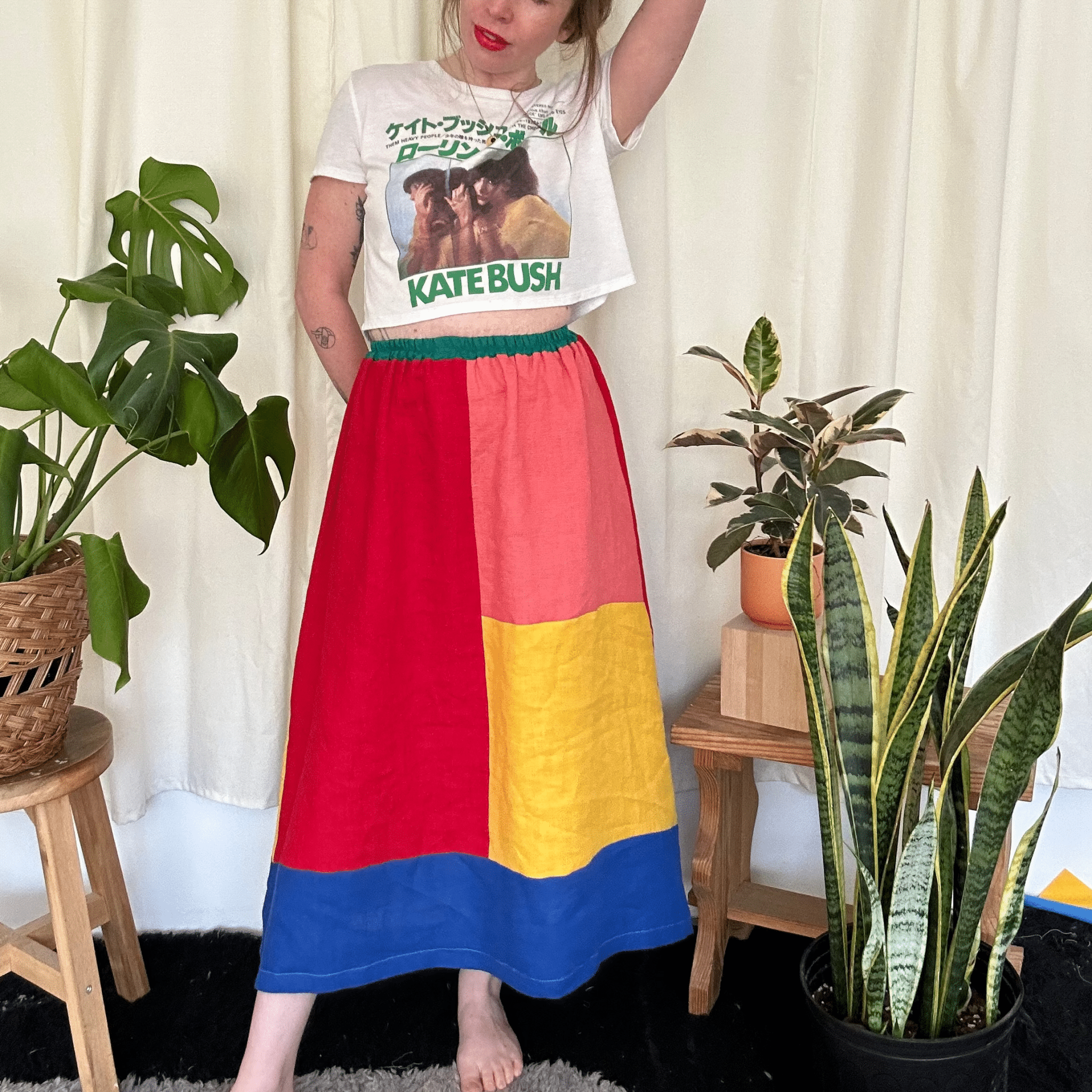 Quilted Charlie Skirt | Bold - Aware House