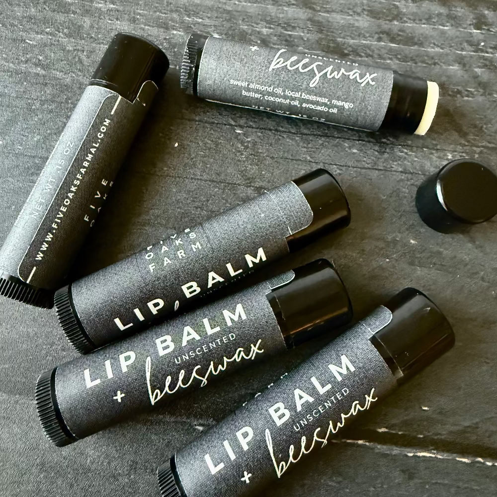 Natural Lip Balm | Beeswax & Tallow Hydrating Lip Care