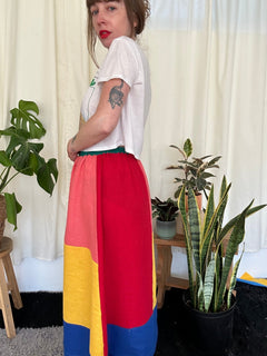 Quilted Charlie Skirt | Bold - Aware House