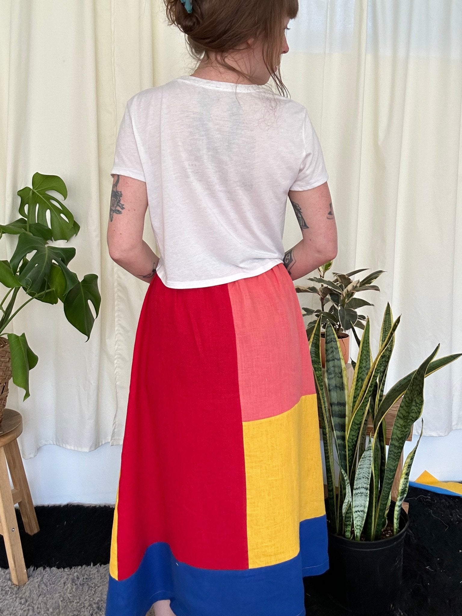 Quilted Charlie Skirt | Bold - Aware House