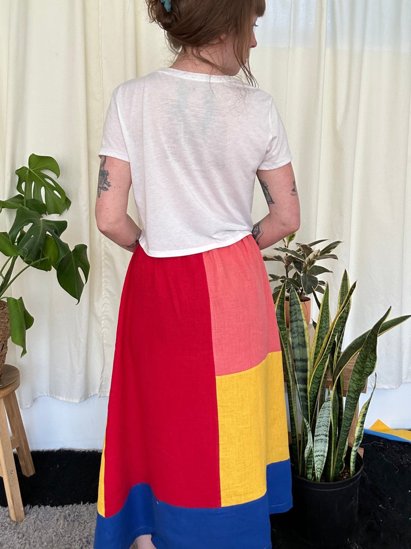 Quilted Charlie Skirt | Bold-zoom-