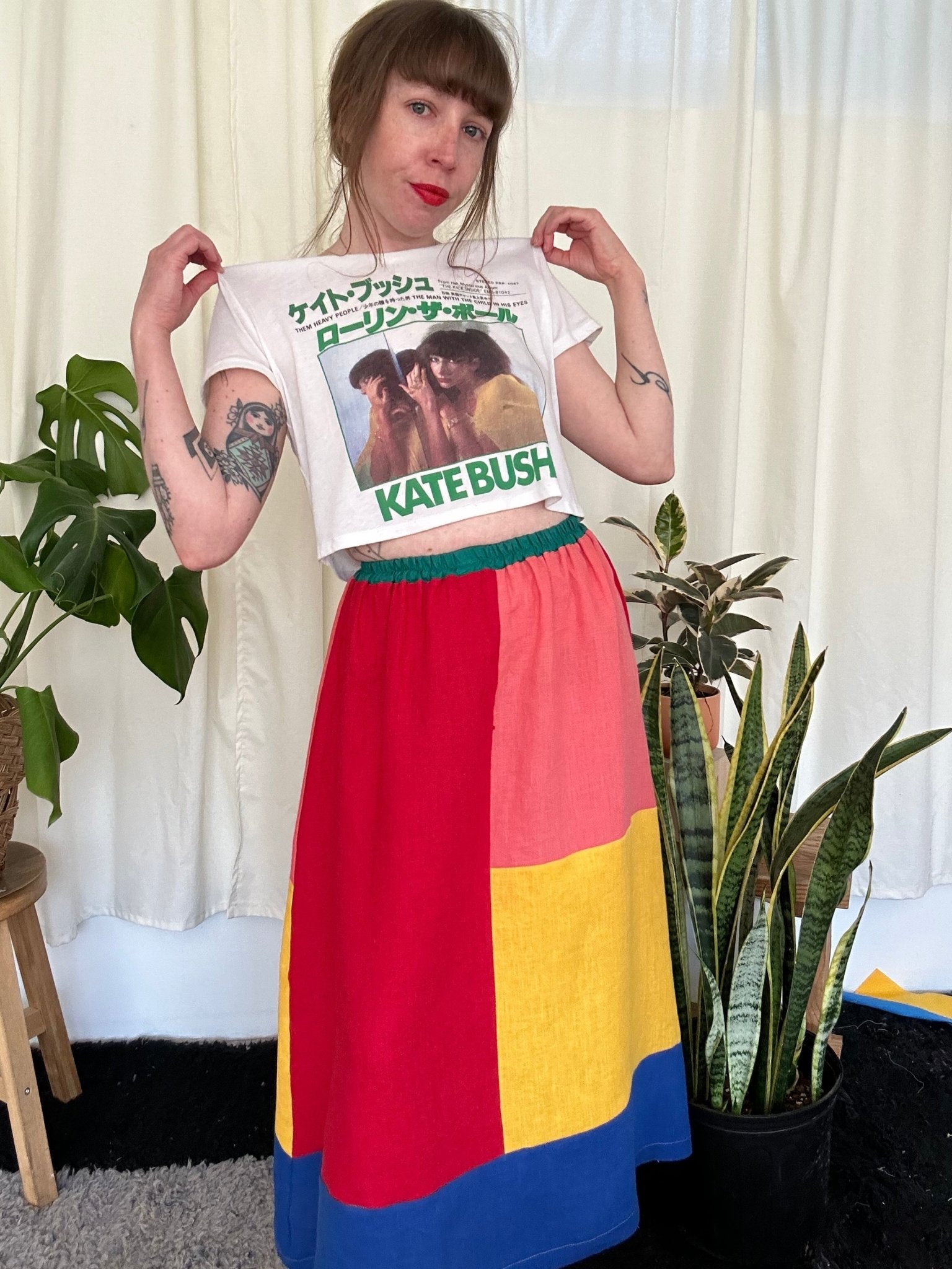 Quilted Charlie Skirt | Bold - Aware House