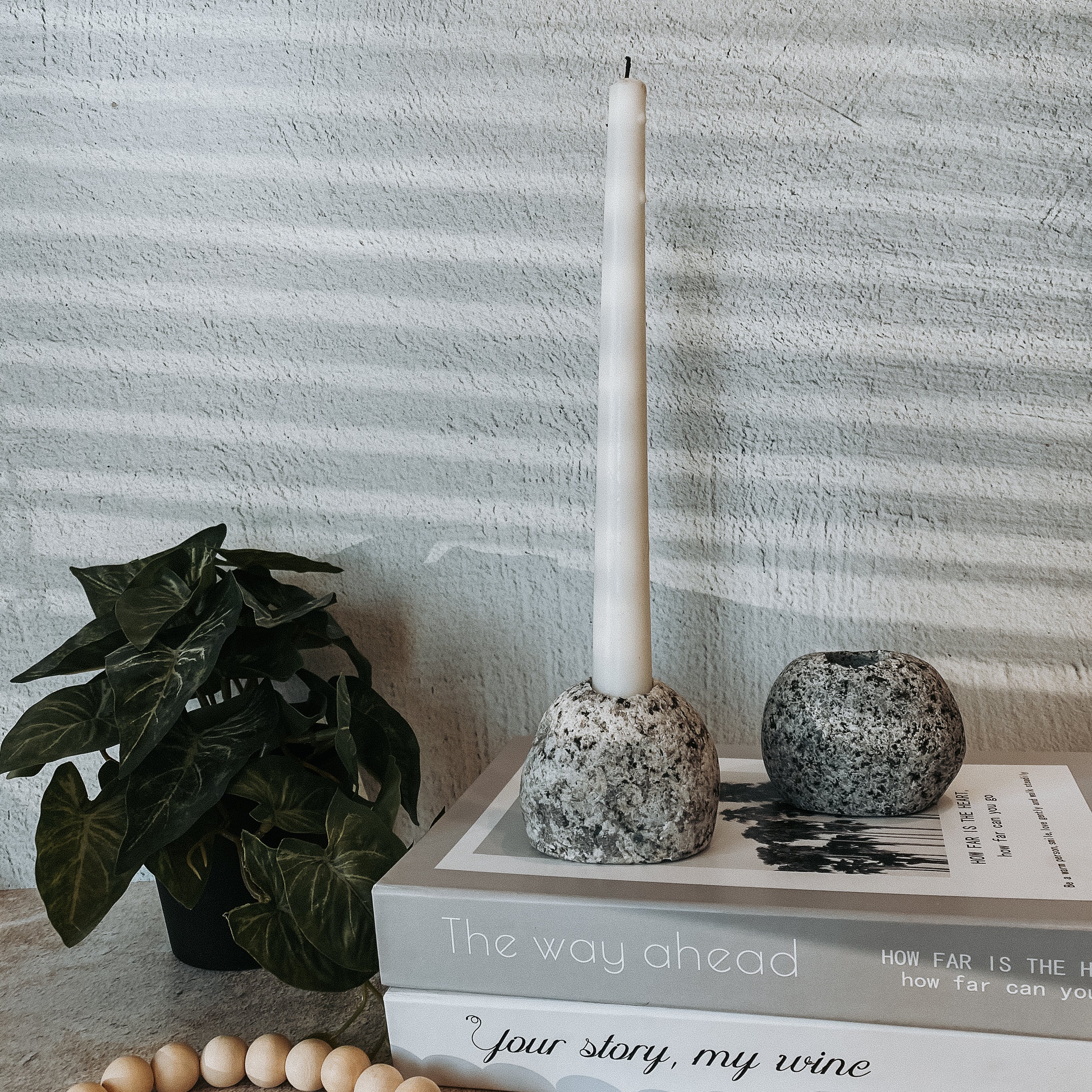 Candle Rock | Tapered Candleholder-zoom-6