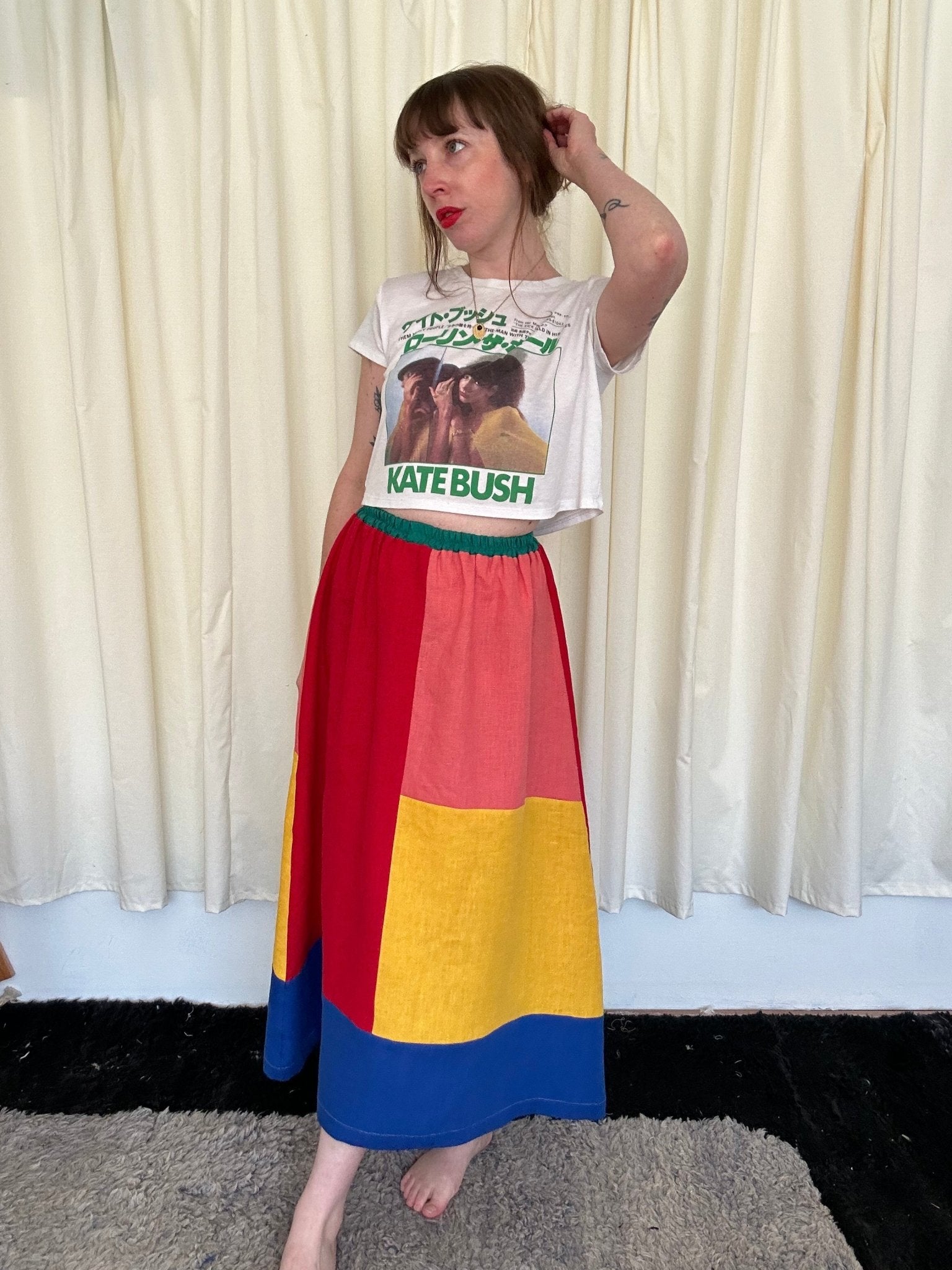 Quilted Charlie Skirt | Bold - Aware House