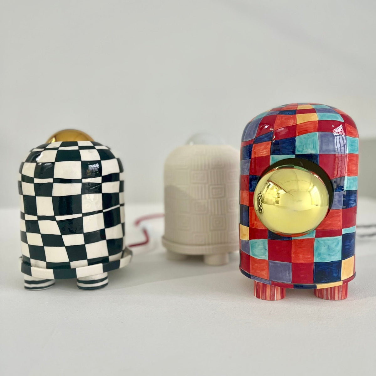 Cyclops Table Lamp - Aware House - Rust Designs -