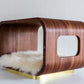 LUNA Bed in Walnut