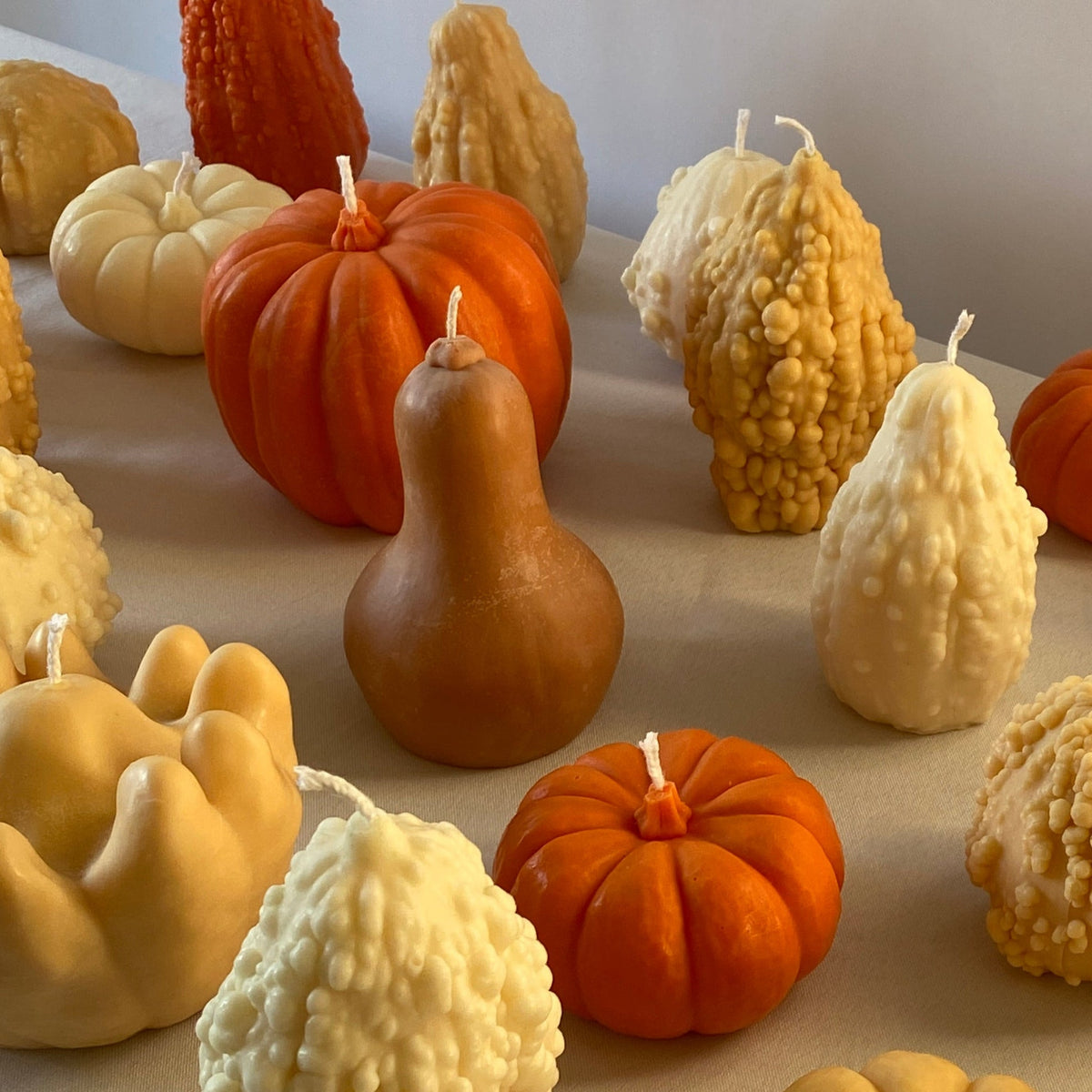 Small Squash Candle-3