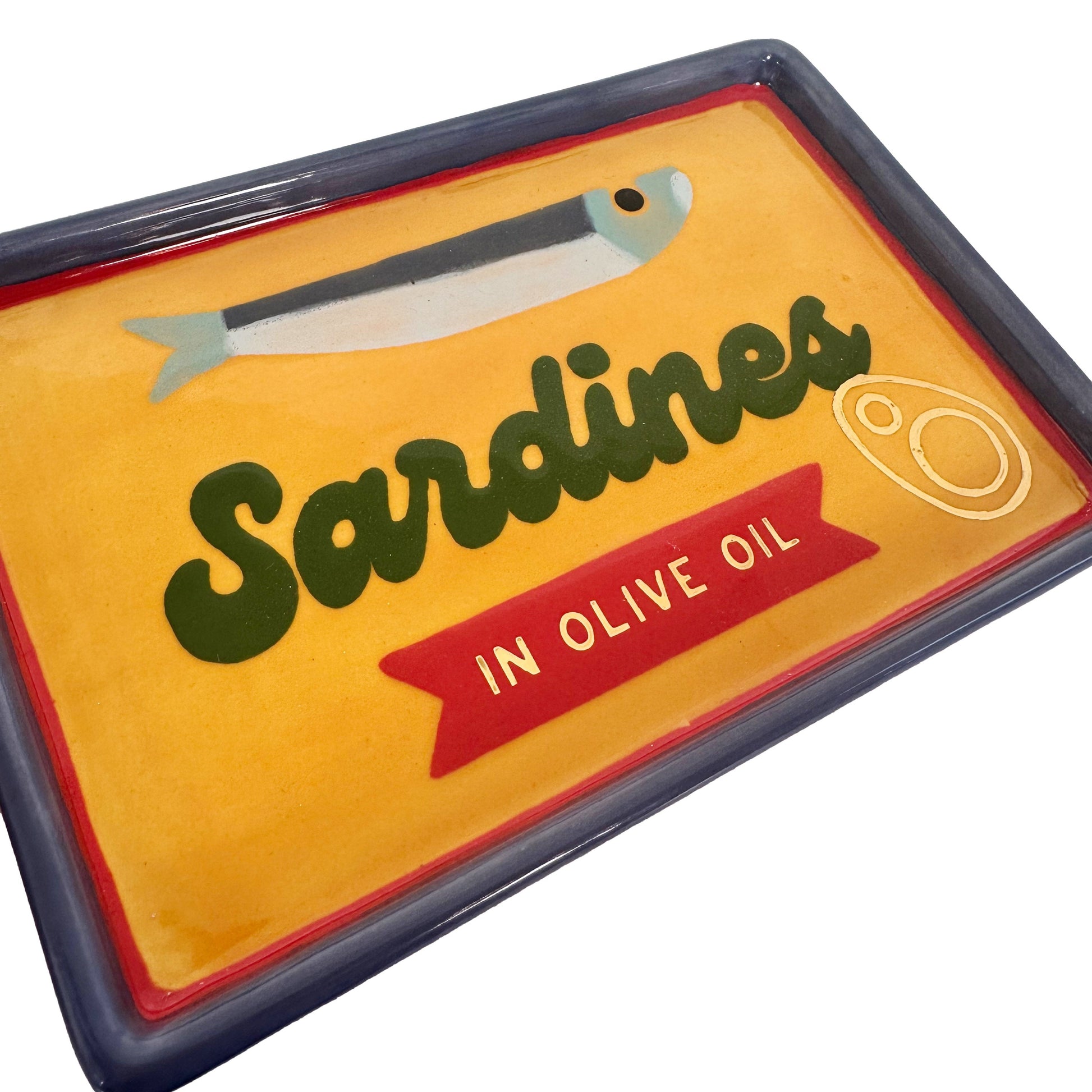 "Canned" Sardine Tray in Yellow-2