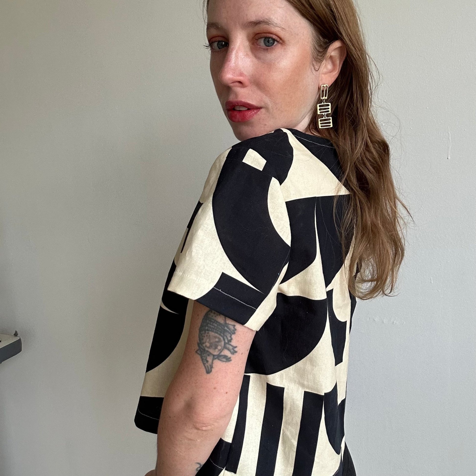 Frankie Top | Childs Play B/W - Aware House - Ersa Fibers - 