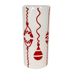 Buoy & Lifesaver Column Vase in 5 Colors - Aware House