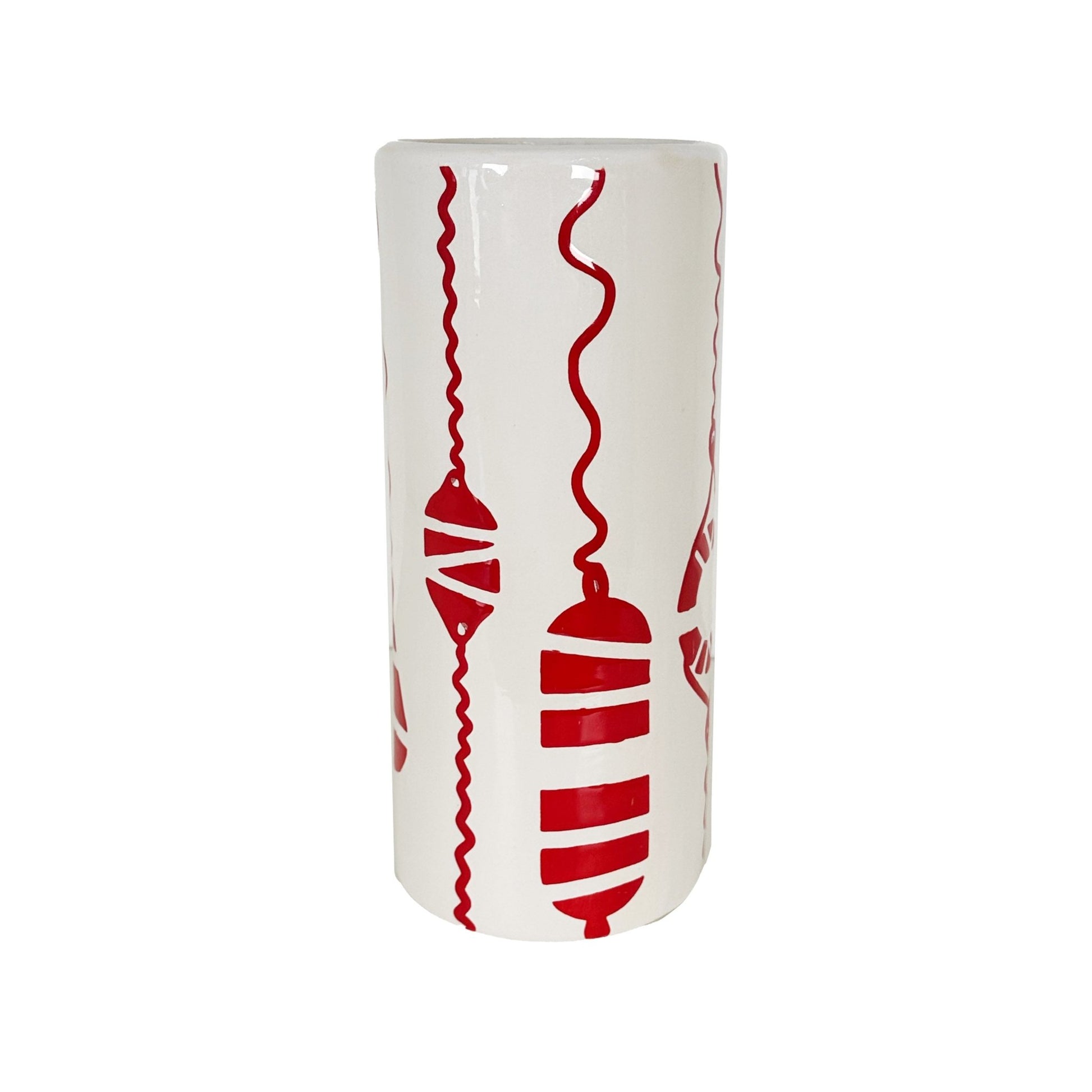 Buoy & Lifesaver Column Vase in 5 Colors - Aware House