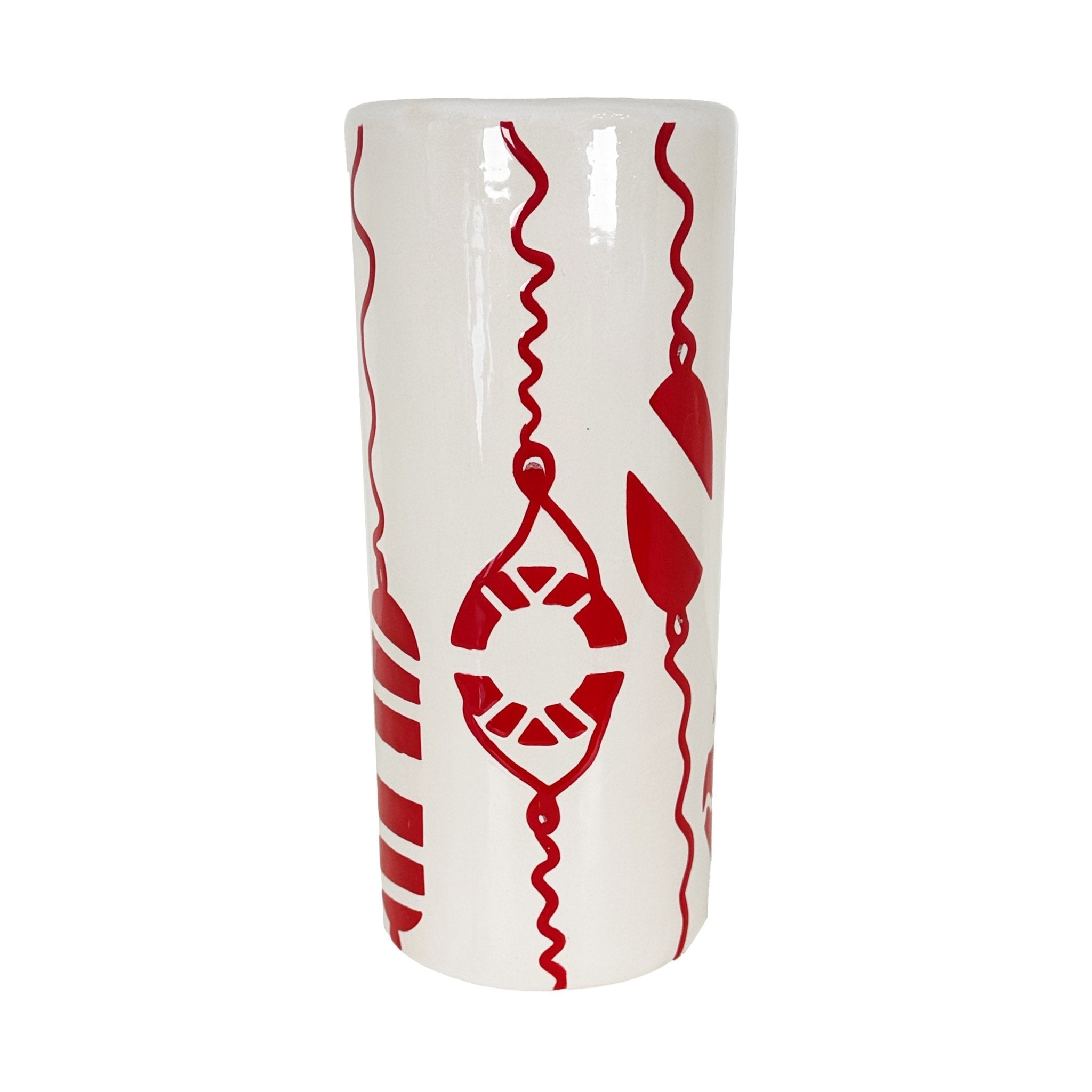 Buoy & Lifesaver Column Vase in 5 Colors - Aware House