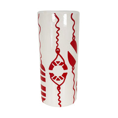Buoy & Lifesaver Column Vase in 5 Colors - Aware House