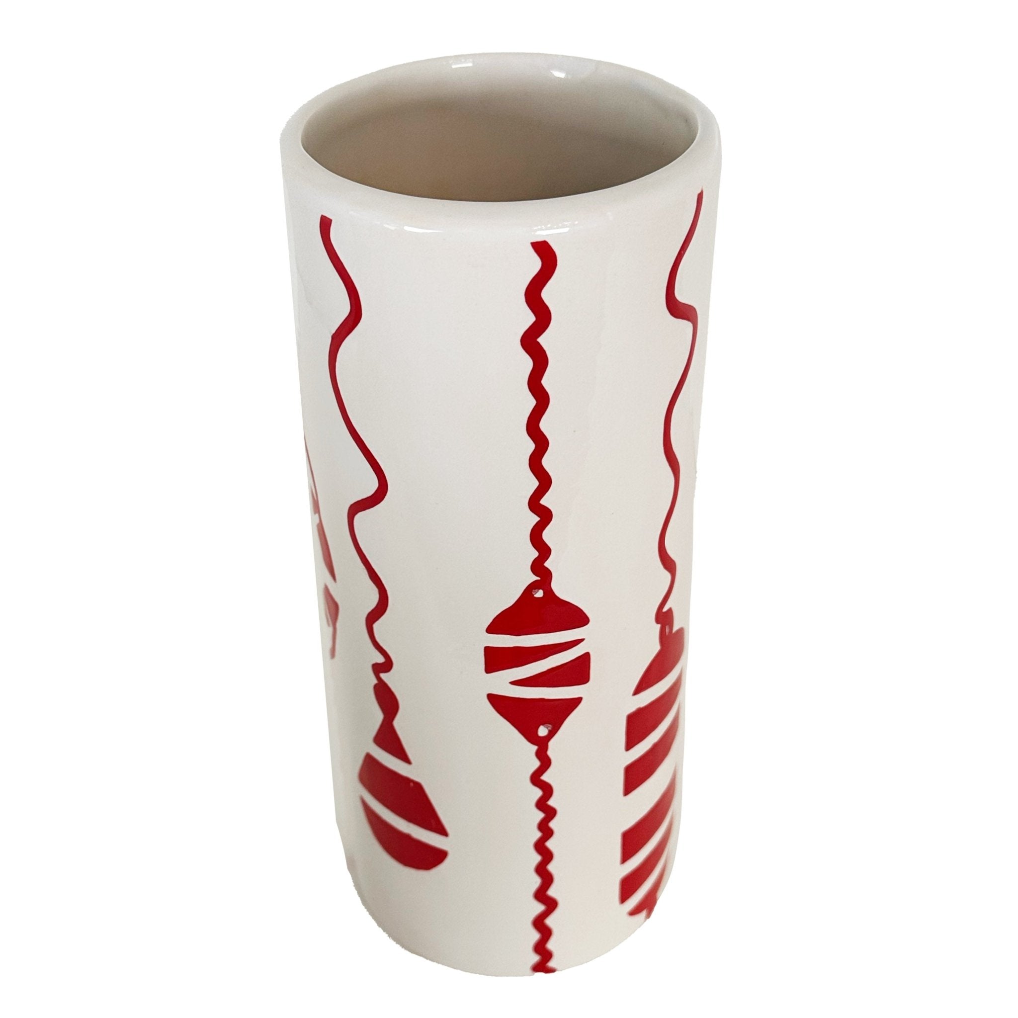 Buoy & Lifesaver Column Vase in 5 Colors - Aware House