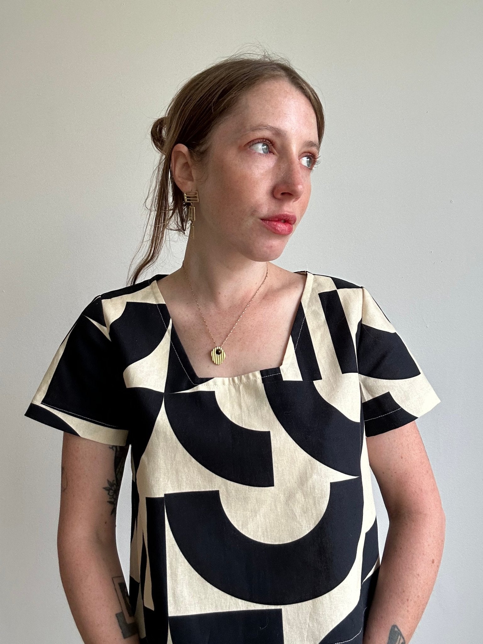 Frankie Top | Childs Play B/W - Aware House - Ersa Fibers - 
