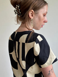 Frankie Top | Childs Play B/W - Aware House - Ersa Fibers - 