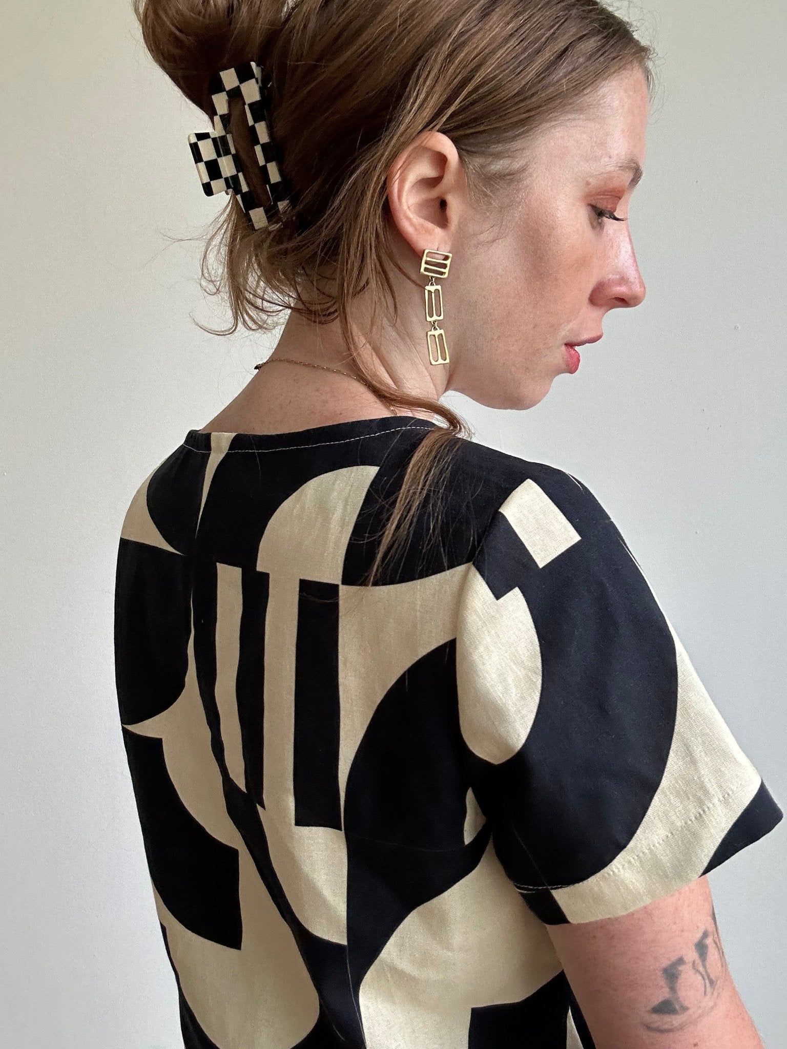 Frankie Top | Childs Play B/W - Aware House - Ersa Fibers - 