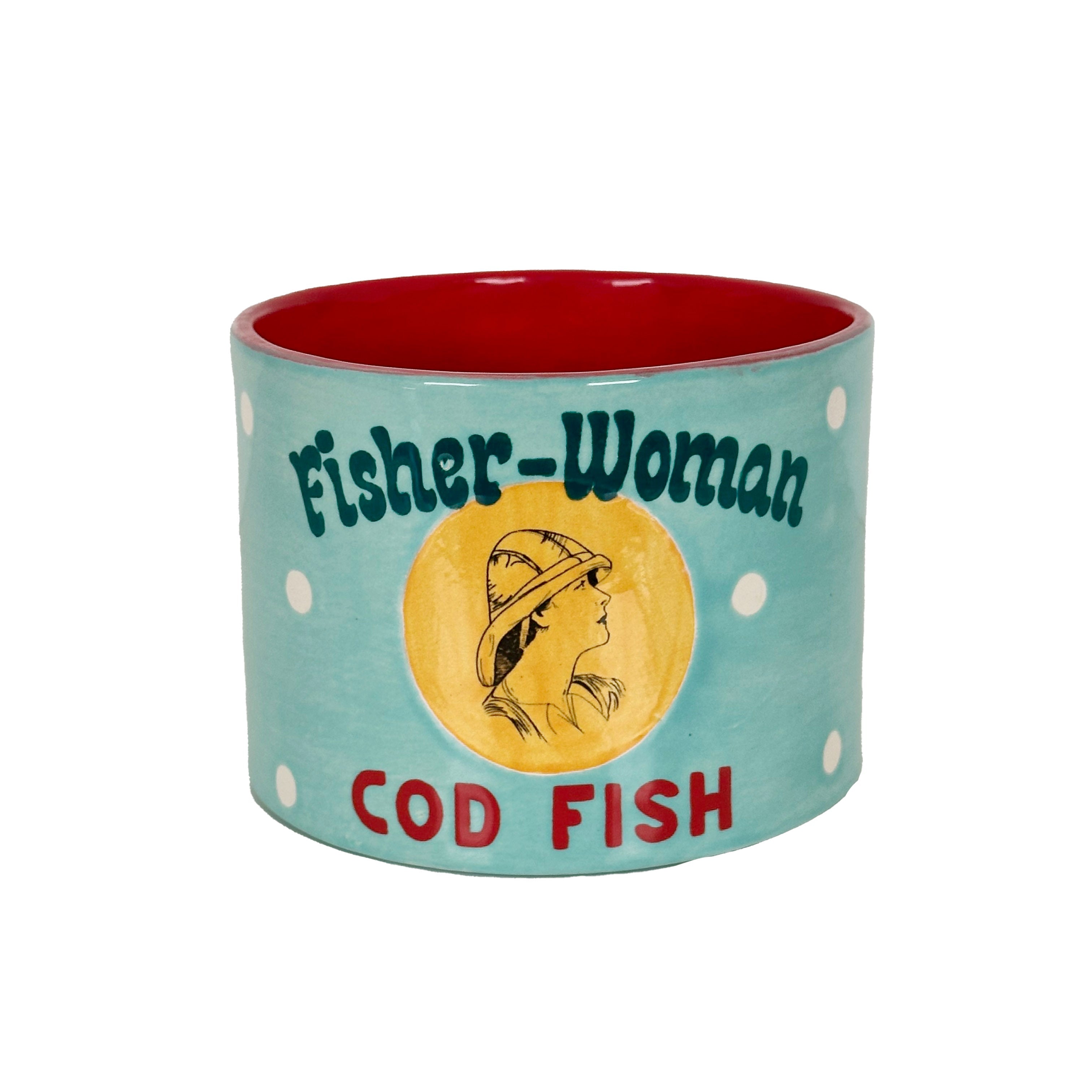 "Canned" Cod Fish Vase-zoom-1