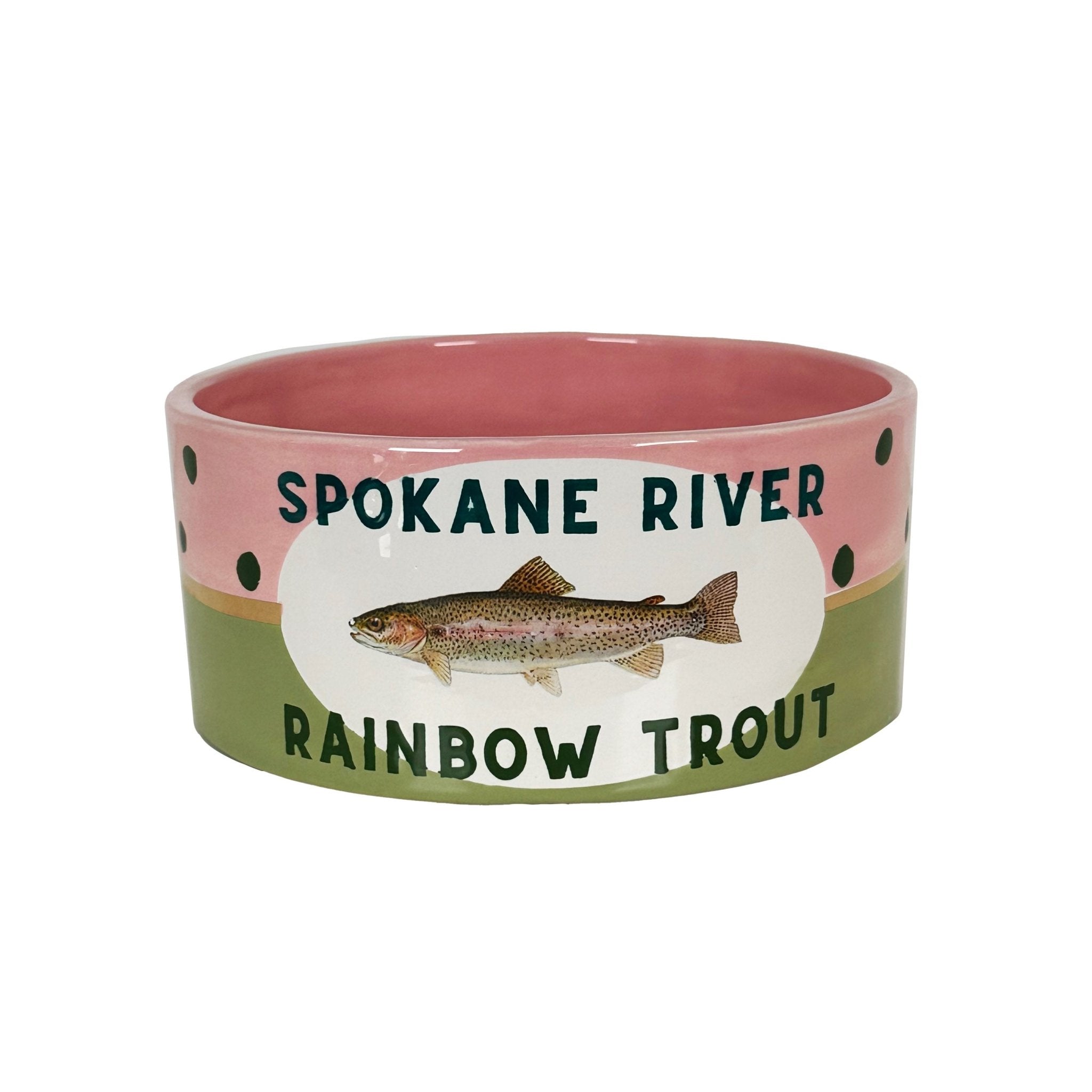 "Canned" Rainbow Trout Vase - Aware House