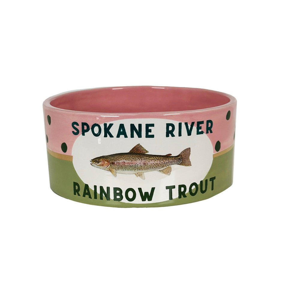 "Canned" Rainbow Trout Vase - Aware House