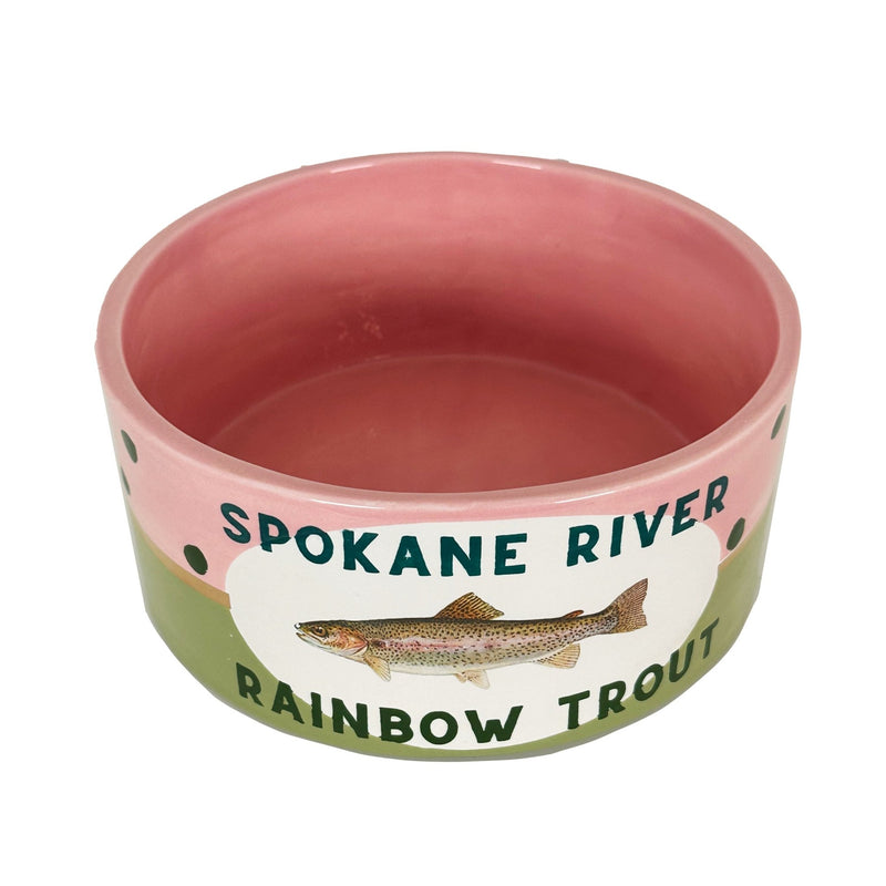 "Canned" Rainbow Trout Vase-zoom-