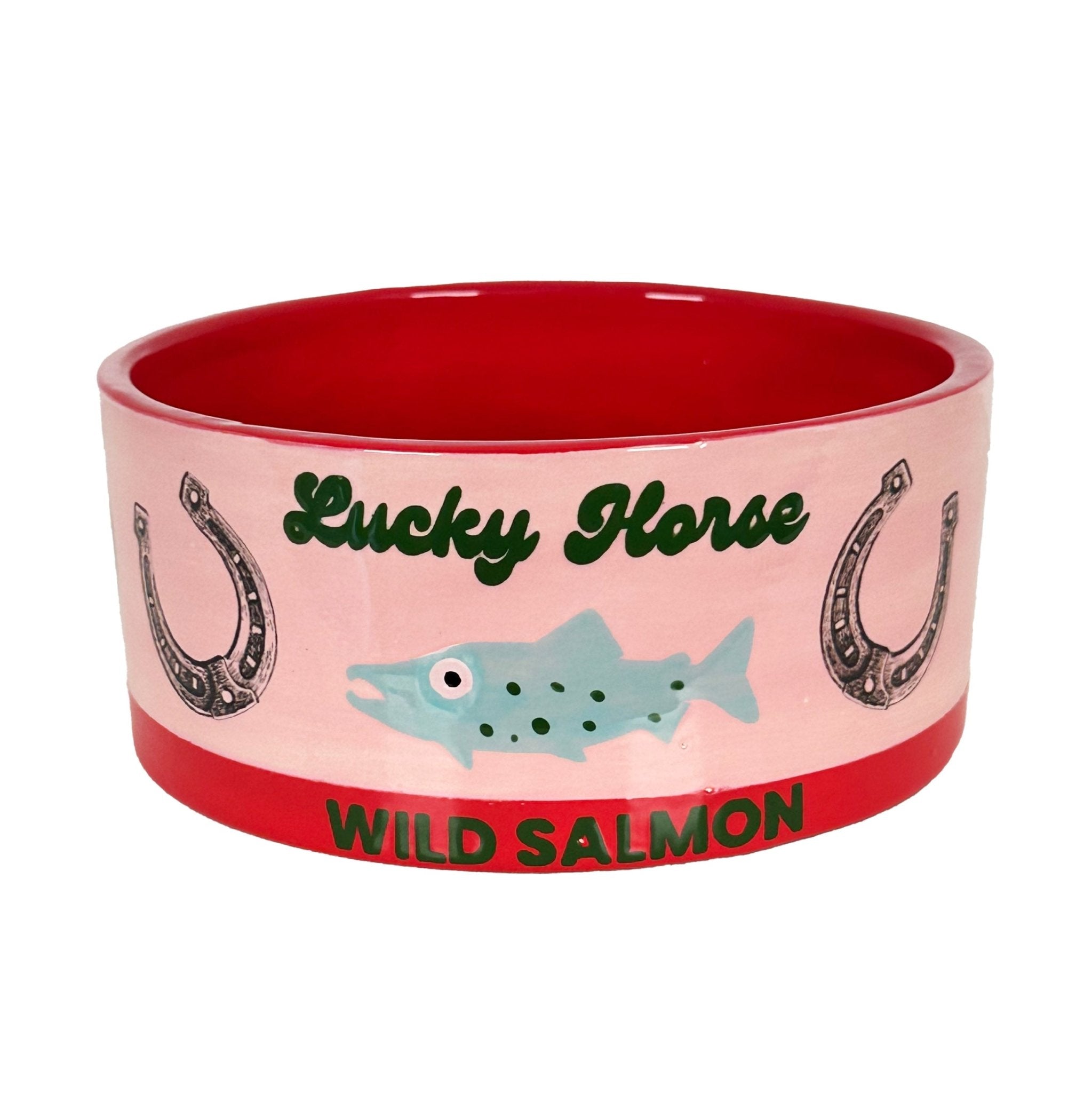 "Canned" Wild Salmon Vase - Aware House - Ruby Clay Company -