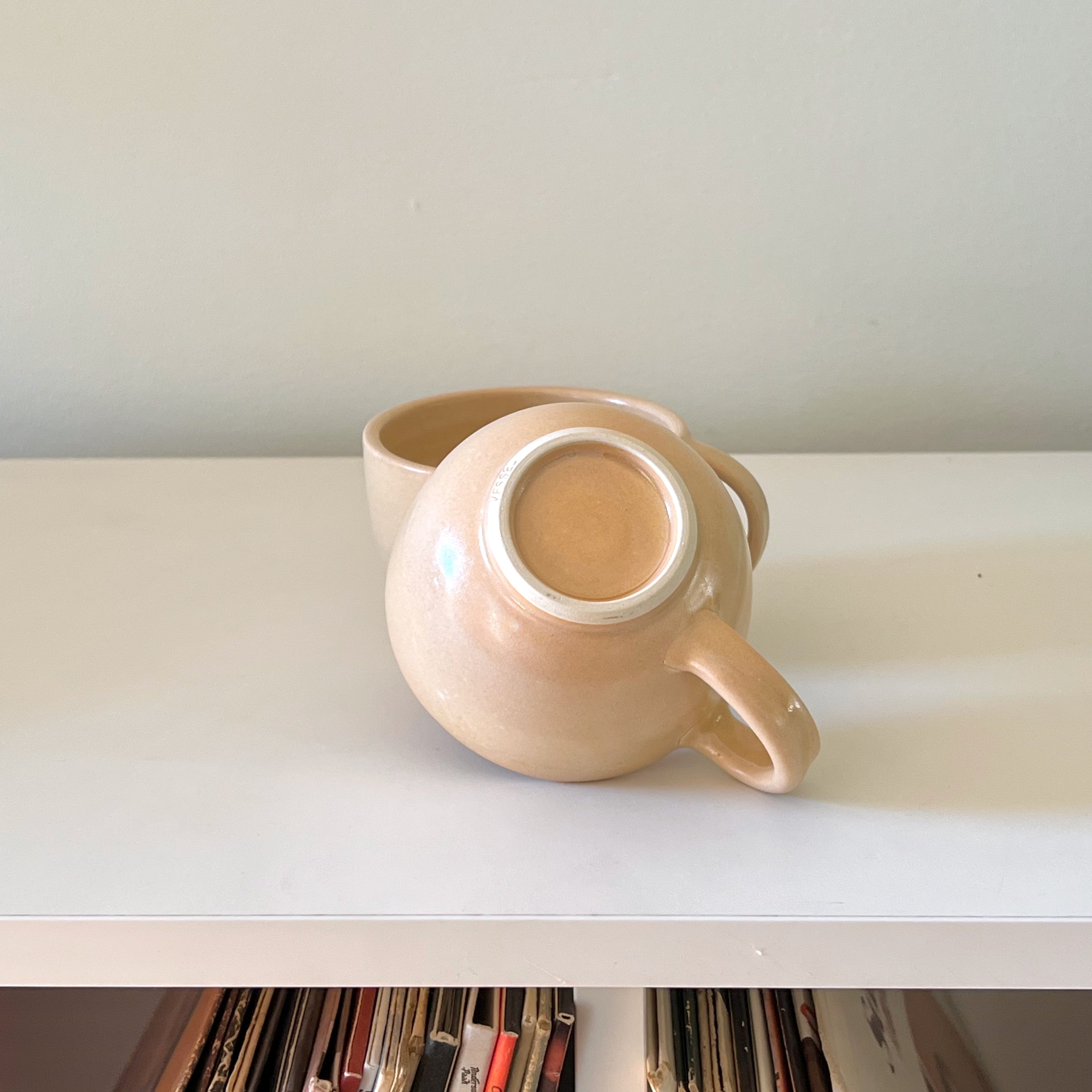 Cafe Mug in Apricot-zoom-3