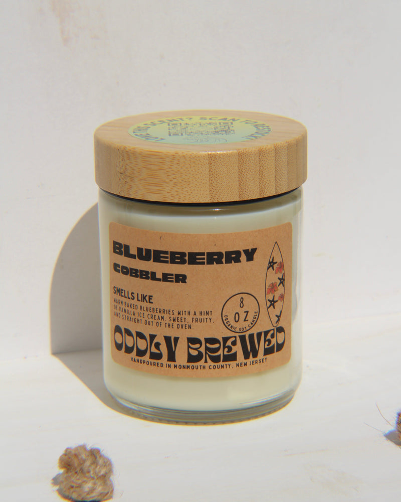 Blueberry Cobbler Soy Candle-zoom-
