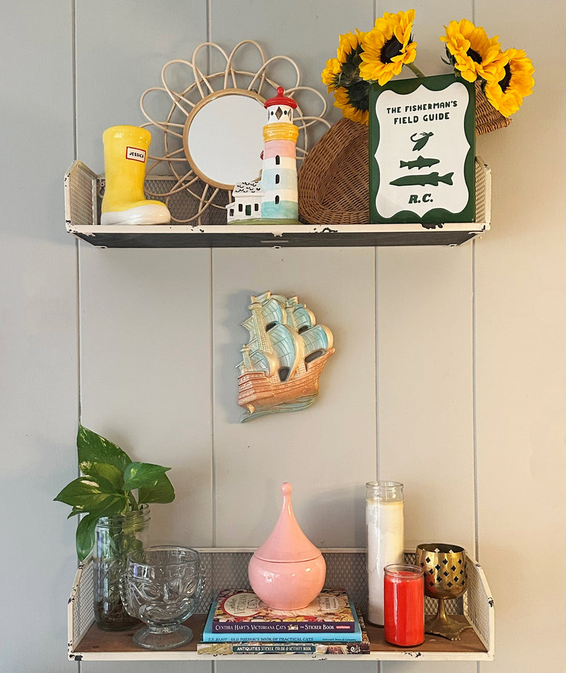 Seafood Cookbook Vase-zoom-