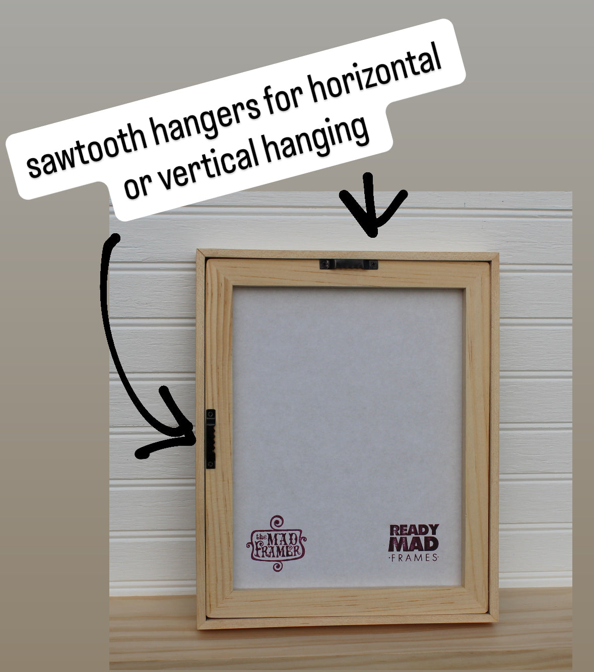 Classic Museum Frame with Backing Strainer