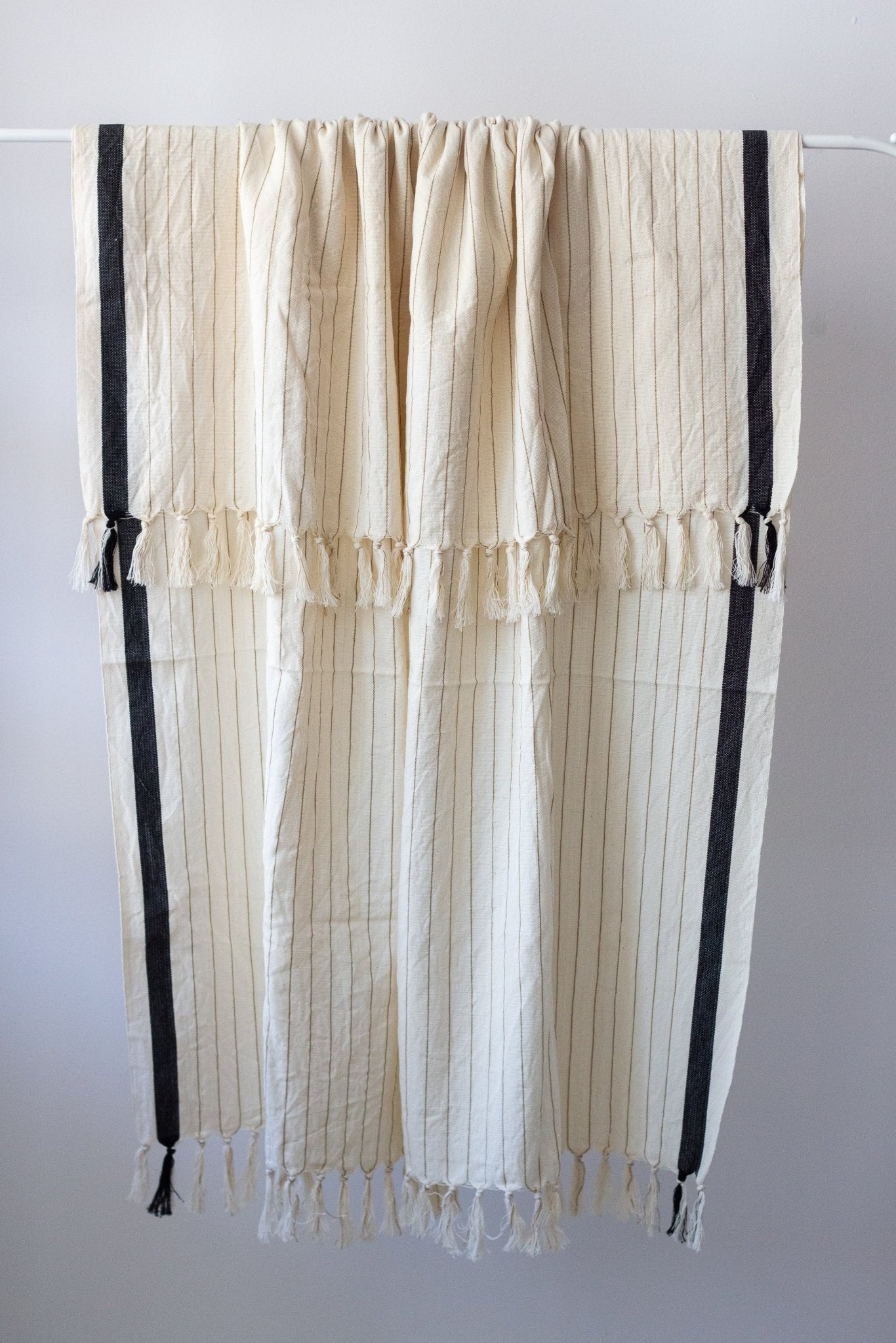 Drama Cotton Linen Towels - Aware House