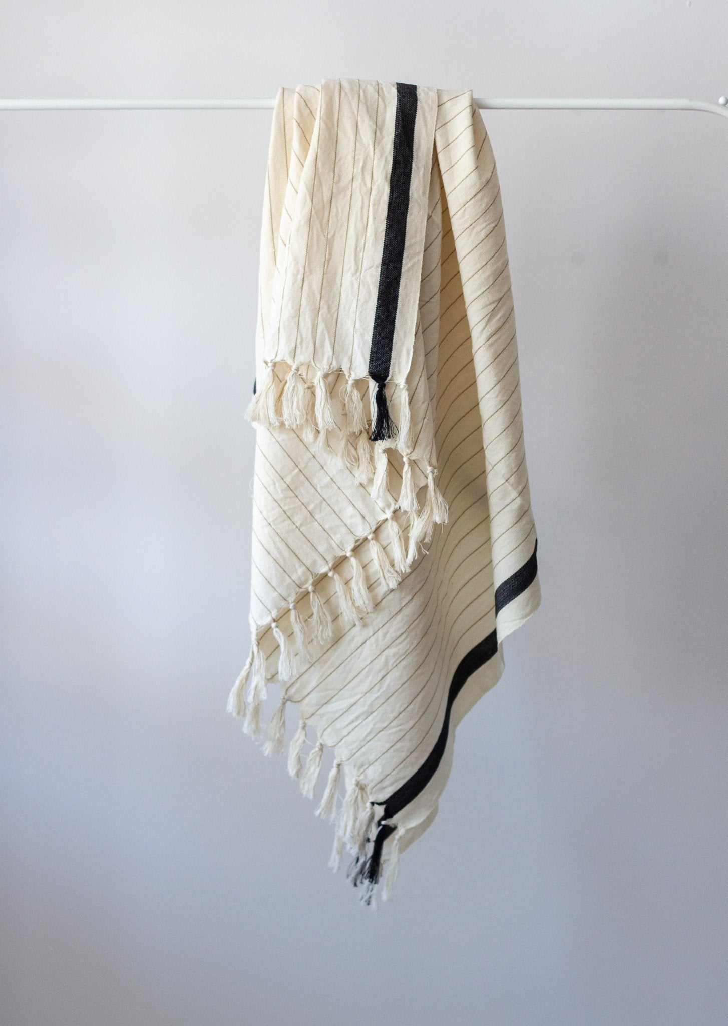 Drama Cotton Linen Towels - Aware House