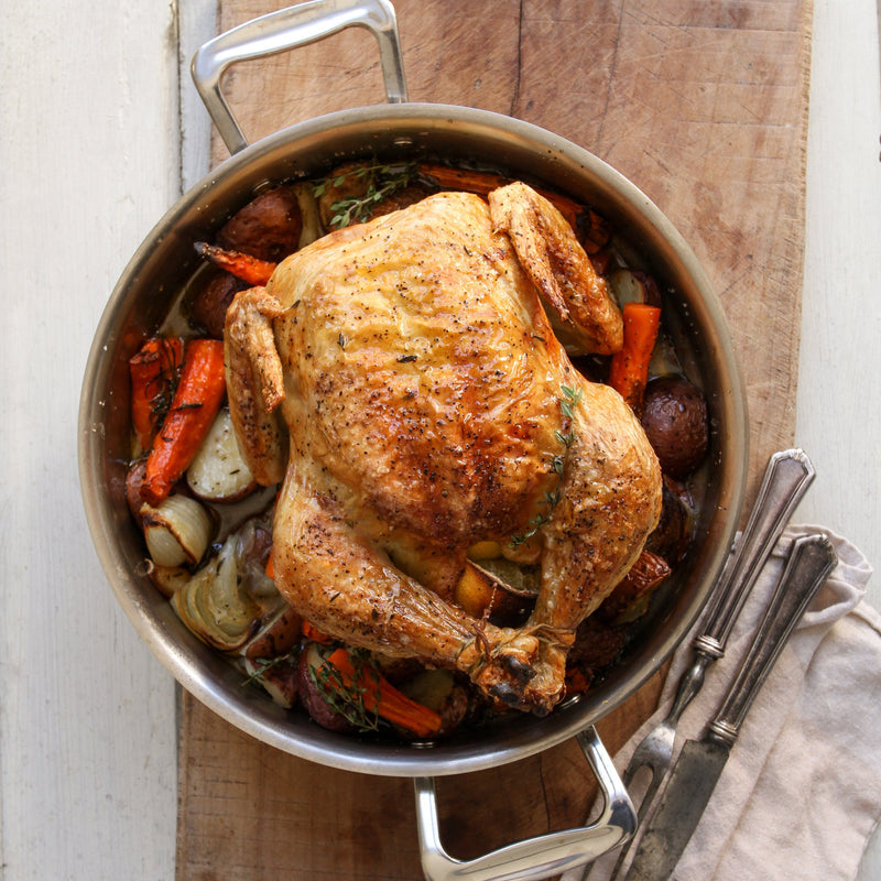 3-in-1 Roasting Pan with Handles-zoom-