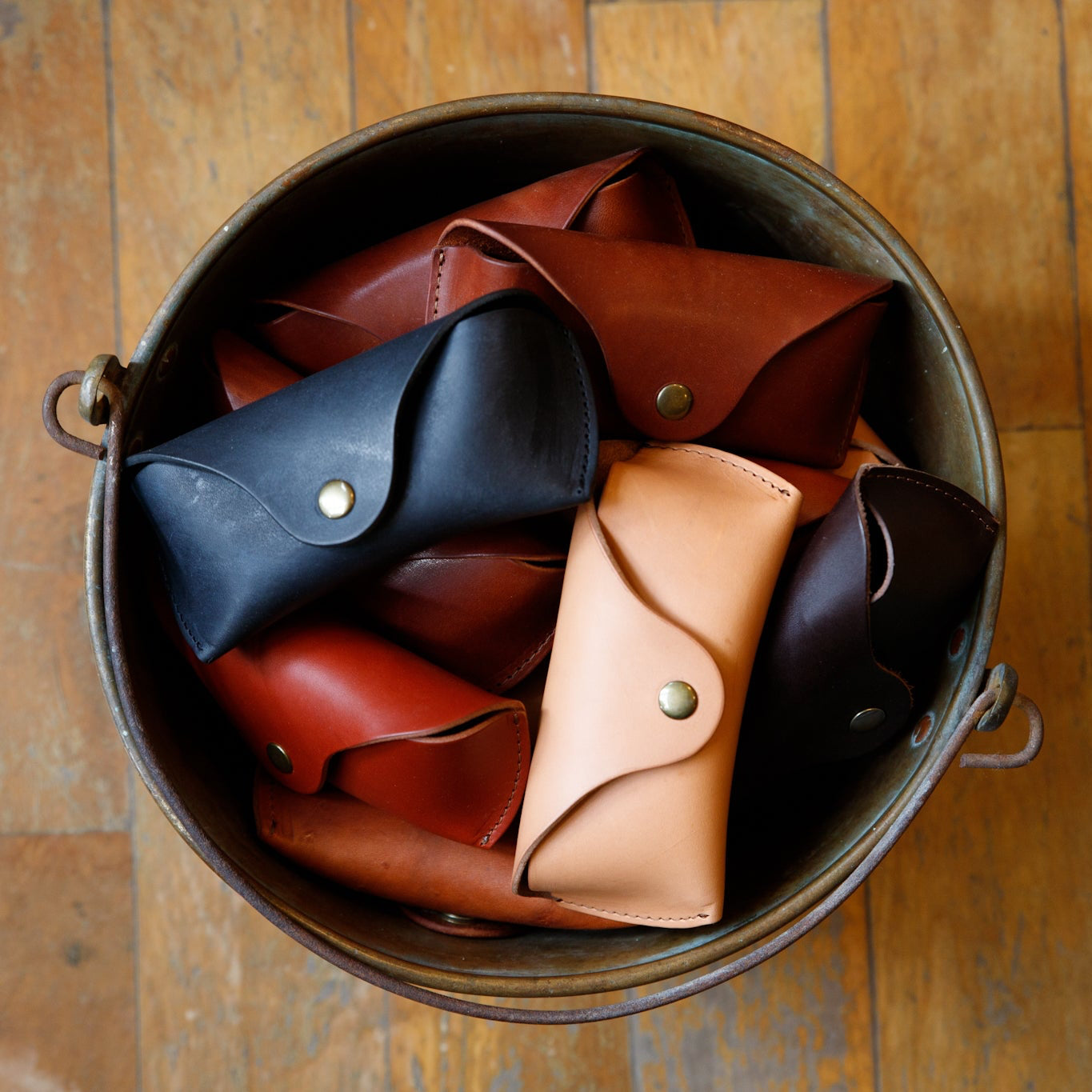 Leather Glasses Case | USA Made