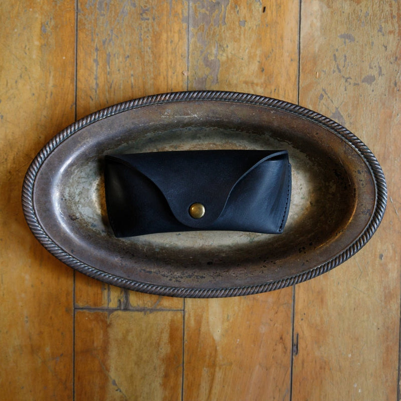 Leather Glasses Case | USA Made-zoom-