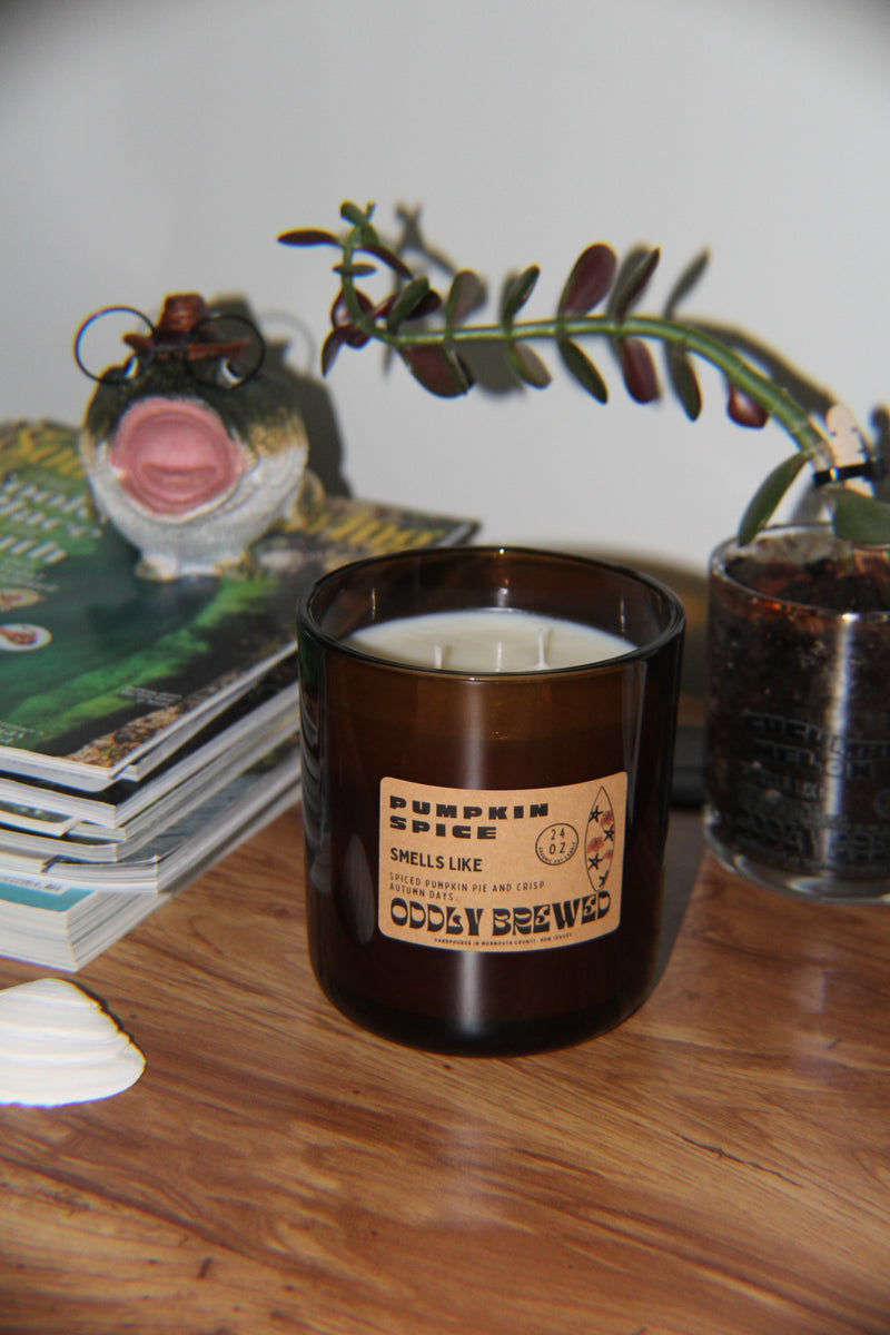 Pumpkin Spice Soy Candle-zoom-