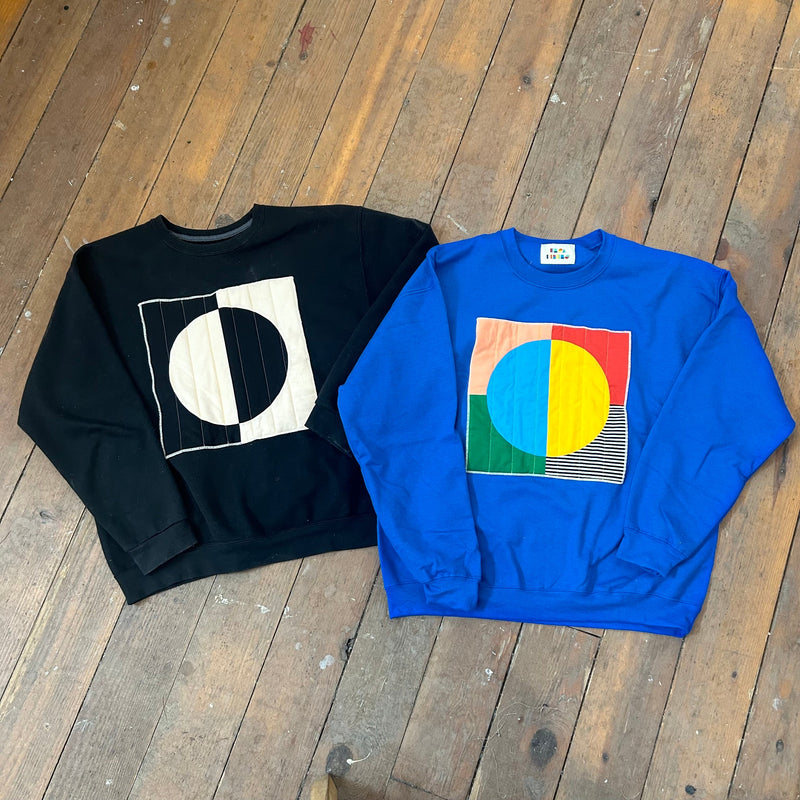 Sweatshirt | Eclipse B/W-zoom-