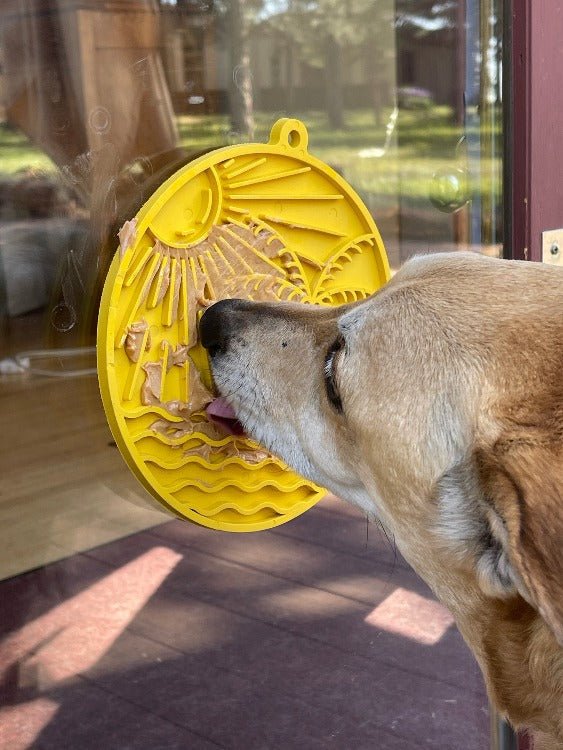 Sun n’ Sea Lick Mat with Suction Cups for Dogs & Cats - Aware House