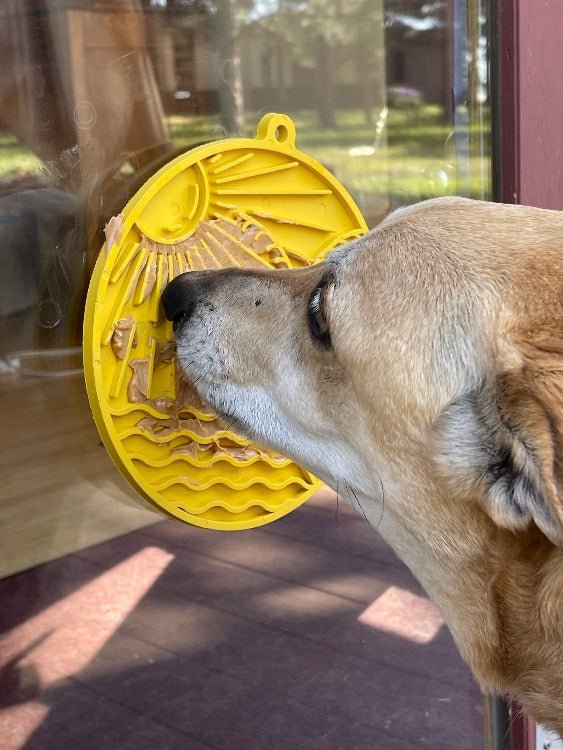 Sun n’ Sea Lick Mat with Suction Cups for Dogs & Cats-zoom-