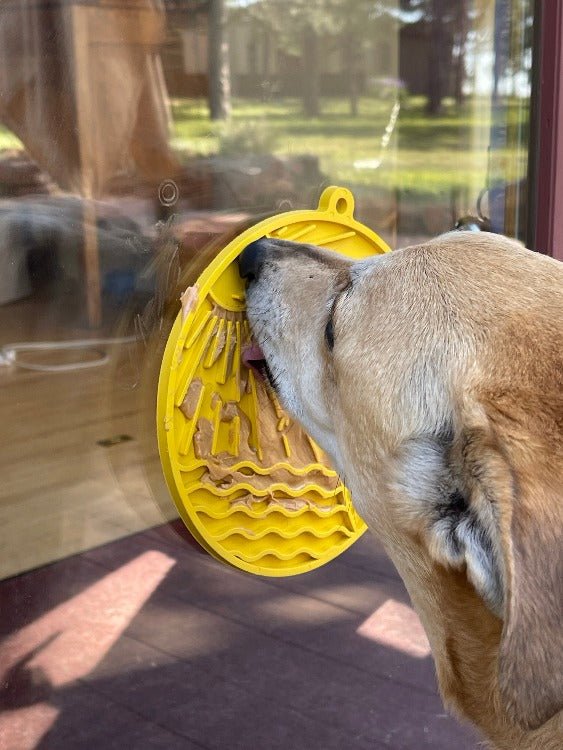 Sun n’ Sea Lick Mat with Suction Cups for Dogs & Cats-zoom-