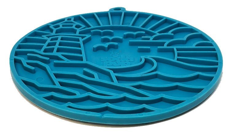 Lighthouse Lick Mat for Dogs and Cats with Suction Cups - Aware House