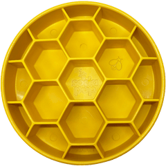 Honeycomb eBowl Deep Slow Feeder Dog Bowl - Aware House