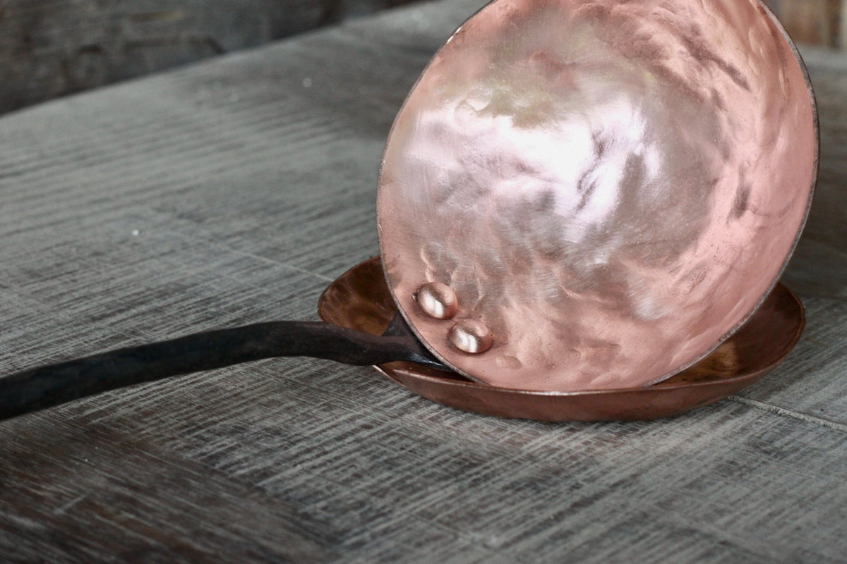 Reverse Curl Copper and Steel Ladle-10