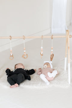 Twin Size Wooden Play Gym | Baby Activity Gym - Aware House